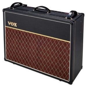 Vox AC 30 - a  versatile option adept over a lot of genres, including rock, blues, and jazz